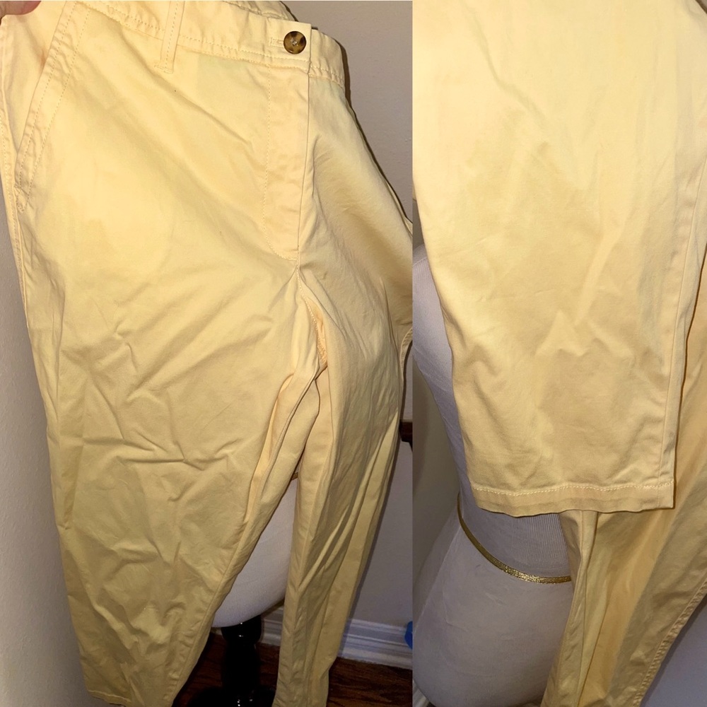 Talbots Girlfriend Chino Pants Size 12
